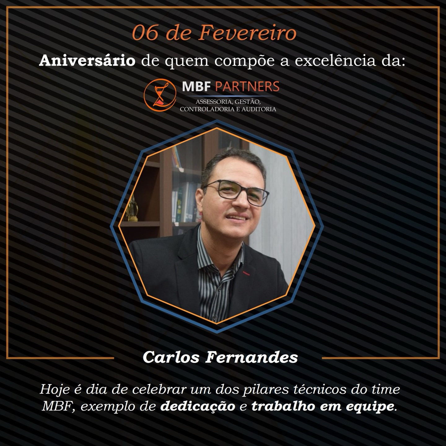 🎉 Uma data para comemorar na MBF.
Hoje comemoramos o aniversário do Carlos Fernandes, um profissional essencial para a nossa equipe.
Parabéns, Carlos! Que não faltem conquistas, saúde e sucesso em sua trajetória! 🎂🎊