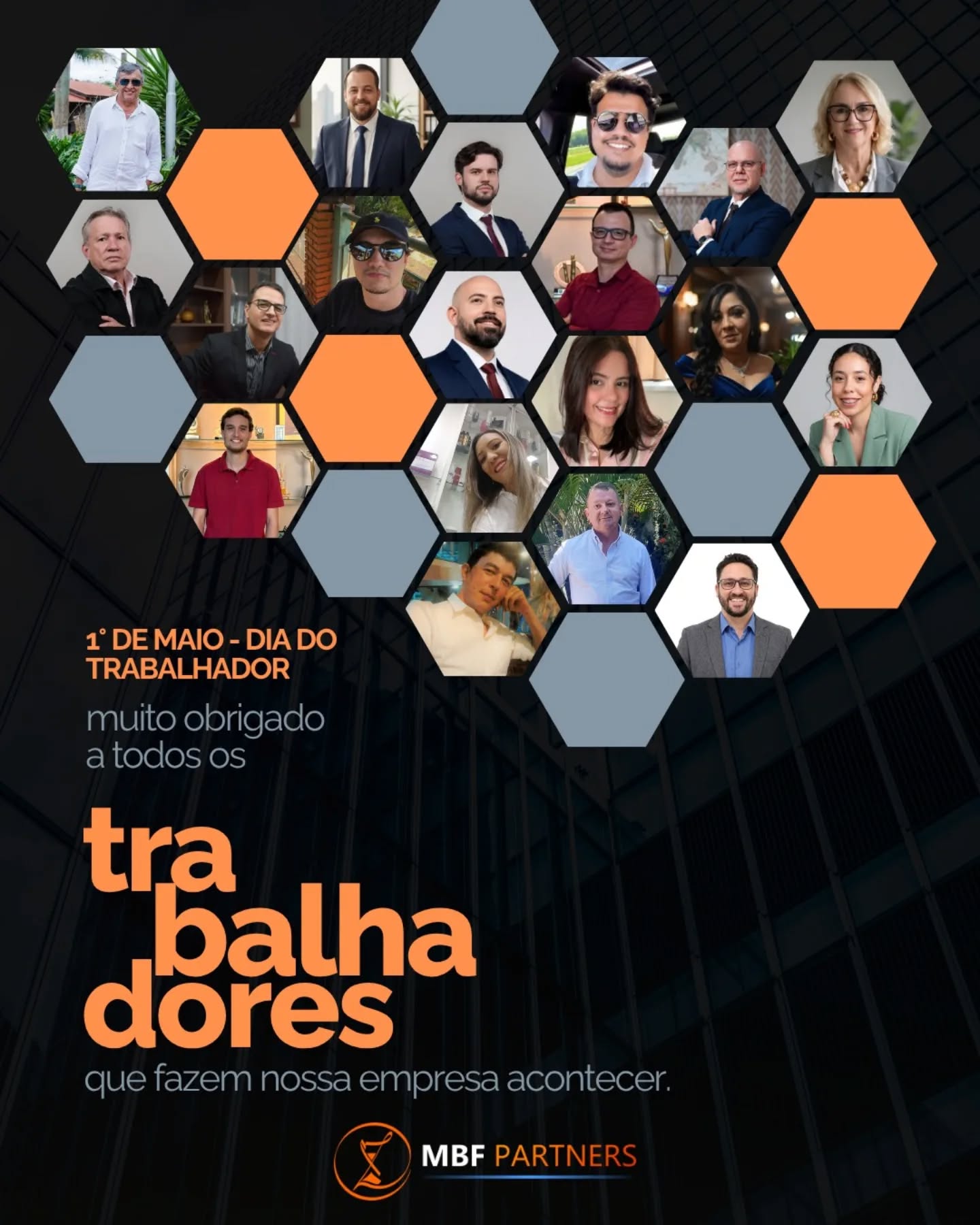 No Dia do Trabalho, reconhecemos o valor de cada profissional que transforma esforço em resultados, dedicação em crescimento e talento em conquistas.
Hoje celebramos todos aqueles que, com compromisso e excelência, constroem diariamente caminhos de progresso e fazem a diferença em cada entrega.
Parabéns a todos os trabalhadores pelo seu empenho, força e contribuição para um futuro melhor.